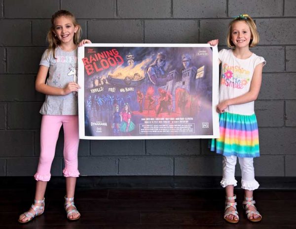 Raining Blood Poster With Students