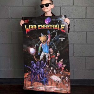 War Ensemble Poster With Student